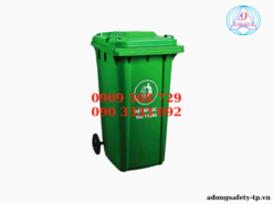 thùng rác 240 lít nhiều màu