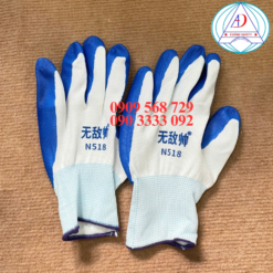 gang-tay-nitrile-phu-son-xanh-n518